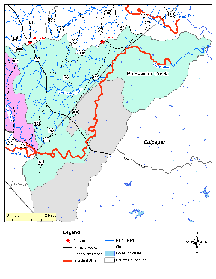 Blackwater Creek Overview Map